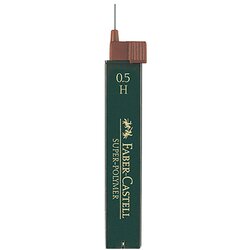 Faber-Castell 120511 Feinmine SUPER POLYMER H 0,5mm 12St.