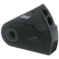 Faber-Castell 182700 Doppelspitzdose SLEEVE sw 