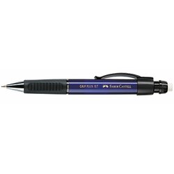 Faber-Castell 130732 Druckbleistift GRIP PLUS 0,7mm metallic-blau