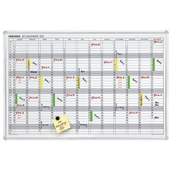 FRANKEN JK703 Jahresplaner JetKalender 90x60cm 12Monate weiß