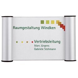 FRANKEN BS0602 Türschild Clip 180x115mm 
