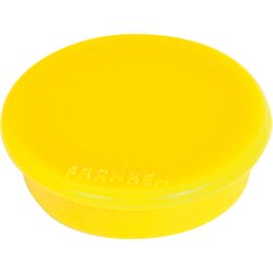 FRANKEN HM20 04 Magnet rund 24mm gelb 10 St./Pack.