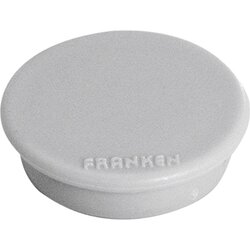 FRANKEN HM20 12 Magnet rund 24mm grau 10 St./Pack.