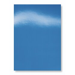 GBC® CE020020 Einbanddeckel HiGloss DIN A4 250g blau 100 St./Pack.