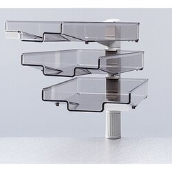 Hansa 5033002 Schwenkflügler DIN A4 3Schalen lichtgrau