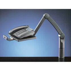 Hansa 5020004 Telefonschwenkarm TSA5020 18,5x26cm schwarz