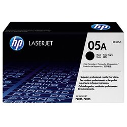 HP CE505A Toner 05A 2.300Seiten schwarz 