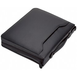 Alassio® 31506 Schreibmappe BERGAMO   37x31x6,5cm sw
