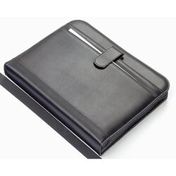 Alassio® 30040 Schreibmappe RICCIONE   28,5x35,7x4,5cm sw