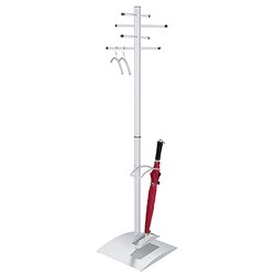 Kerkmann 30621014 Garderobenständer Ästhet 37x170x37cm Stahl silber