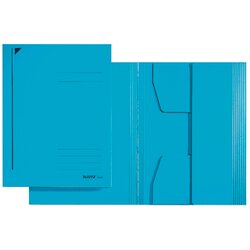Leitz 39240035 Jurismappe DIN A4 3Klappen Karton blau