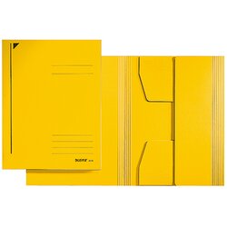 Leitz 39240015 Jurismappe DIN A4 3Klappen Karton gelb
