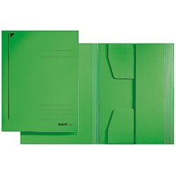 Leitz 39240055 Jurismappe DIN A4 3Klappen Karton grün