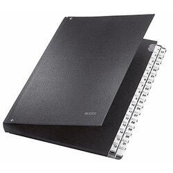 Leitz 59310095 Pultordner DIN A4 1-31 32Fächer Graupappe schwarz
