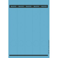 Leitz 16880035 Ordneretikett lang/schmal Papier bl 125 St./Pack.