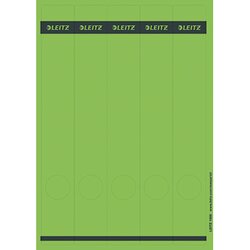 Leitz 16880055 Ordneretikett lang/schmal Papier gn 125 St./Pack.