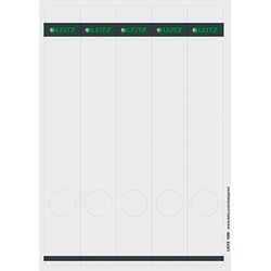 Leitz 16880085 Ordneretikett lang/schmal Papier gr 125 St./Pack.