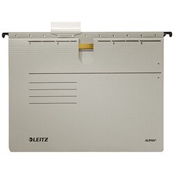 Leitz 19840085 Hängehefter ALPHA A4 kfm. Heftung grau 25 St./Pack.
