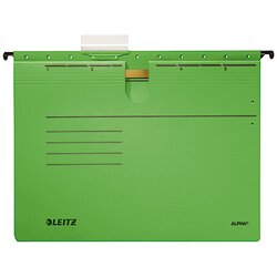 Leitz 19840055 Hängehefter ALPHA A4 kfm. Heftung grün 25 St./Pack.