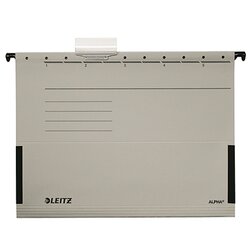 Leitz 19860085 Hängetasche ALPHA A4 Karton grau 25 St./Pack.