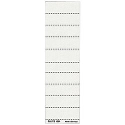 Leitz 19010001 Beschriftungsschild blanko 4zeilig weiß 100 St./Pack.