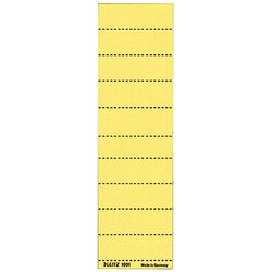 Leitz 19010015 Beschriftungsschild blanko 4zeilig gelb 100 St./Pack.