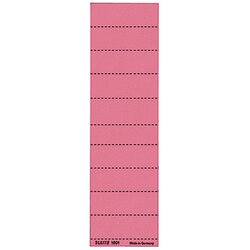 Leitz 19010025 Beschriftungsschild blanko 4zeilig rot 100 St./Pack.