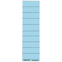 Leitz 19010035 Beschriftungsschild blanko 4zeilig blau 100 St./Pack.