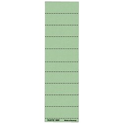 Leitz 19010055 Beschriftungsschild blanko 4zeilig grün 100 St./Pack.
