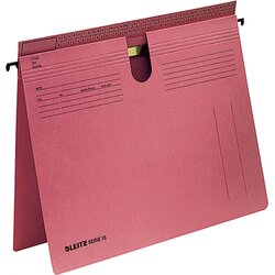 Leitz 18140025 Hängehefter SERIE 18 A4 Manilakarton rot 50St