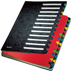Leitz 59140095 Ordnungsmappe Deskorganizer Color 24Fächer schwarz