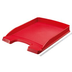 Leitz 52370025 Briefablage Flach Plus DIN A4 stapelbar PS rt
