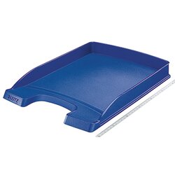Leitz 52370035 Briefablage Flach Plus DIN A4 stapelbar PS bl