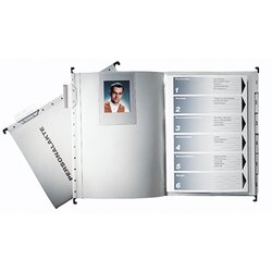 Leitz 300410085 Personalmappe DIN A4 250g Karton grau