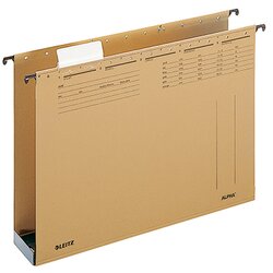 Leitz 19410000 Hängesammler ALPHA DIN A4 60mm Karton braun