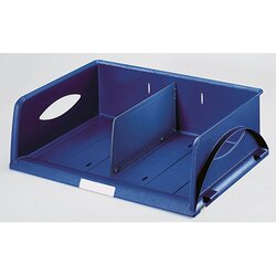 Leitz 52300035 Briefablage Sorty DIN A4/C4 quer PS blau