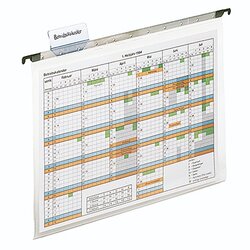 Leitz 19290000 Hängetasche ALPHA DIN A4 PVC transparent