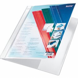 Leitz 41930001 Schnellhefter DIN A4+ Tasche weiß