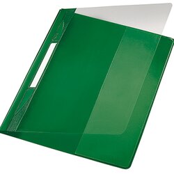 Leitz 41940055 Schnellhefter A4 Falz PVC gn 