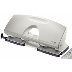 Leitz 50220085 Doppellocher max. 16Blatt Metall grau
