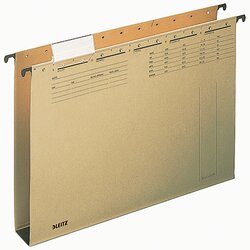 Leitz 19470000 Hängesammler ALPHA DIN A4 40mm Karton braun
