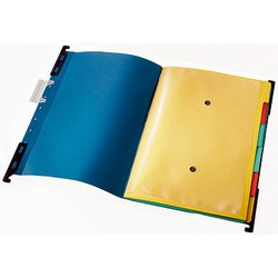 Leitz 18900035 Hängemappe Divide it Up A4 6xFach bl