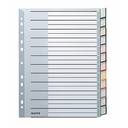 Leitz 12750000 Register DIN A5 12Blatt PP blanko