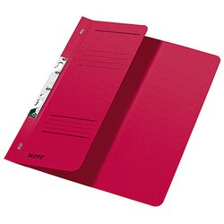 Leitz 37440025 Einhakhefter DIN A4 kfm. Heftung Karton rot