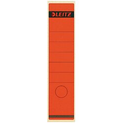 Leitz 16400025 Ordneretikett lang/breit Papier rot 10 St./Pack.