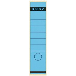 Leitz 16400035 Ordneretikett lang/breit Papier blau 10 St./Pack.