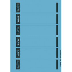 Leitz 16862035 Ordneretikett kurz/schmal Papier bl 150 St./Pack.