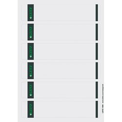 Leitz 16860085 Ordneretikett kurz/schmal Papier gr 600 St./Pack.