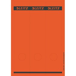 Leitz 16870025 Ordneretikett lang/breit Papier rot 75 St./Pack.