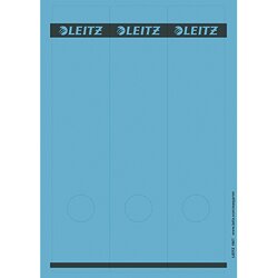 Leitz 16870035 Ordneretikett lang/breit Papier blau 75 St./Pack.